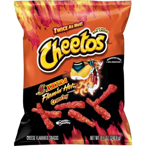 Cheetos  Flamin Hot Crunchy - 8.5 Oz 6pk