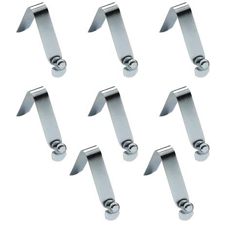 8 Pack Valco Original Single End Straight Spring Leg A-130 Snap Button Spring Clip Fasteners Push Pins for Kayak Paddles, Tents, Pickleball, Paddleboarding, Grills, Wheelchairs, Made in USA