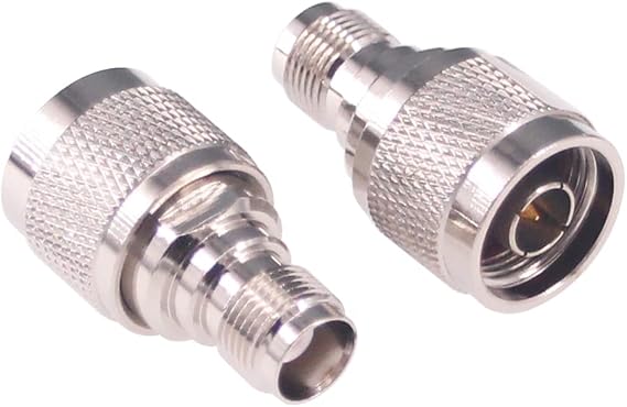 2pcs N type Male to TNC Female RF Coaxial Coax Adapter N to TNC Connector(F151-2)