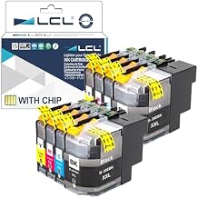 LCL LC20E 8PK Super High Yield XXL Ink Replacement for Brother LC20E LC20EXXL Ink Cartridges Work with MFC-J5920DW MFC-J985DW MFC-J775DW Printer (2Black 2Cyan 2Magenta 2Yellow)
