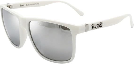 Locs Men's Gangster Oversized Rectangular Horn Rim Sunglasses - 91055 & 91295 Series