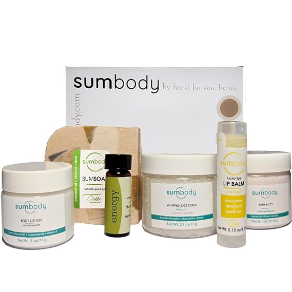 Sumbody Self Care Gifts 6pc Aromatherapy Body Care Set