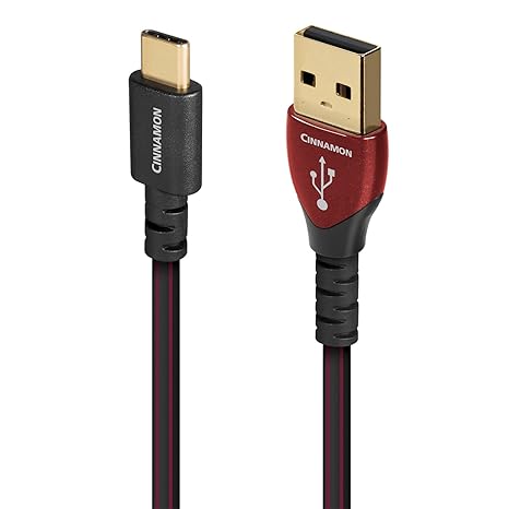 AudioQuest 0.75 m Cinnamon USB-C > A High-Definition Audio Cable