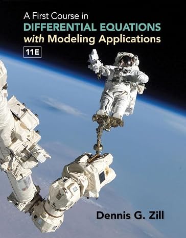 A First Course in Differential Equations With Modeling Applications (Mindtap Course List)