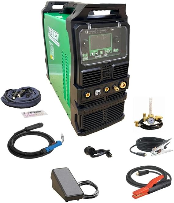 LightningMTS 275 AC/DC TIG with Pulse/MIG/Stick Welder Dual Voltage 110v/220v