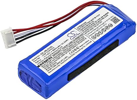 Cameron Sino New 6000mAh Replacement Battery for JBL Charge 3 2016, Charge 3 2016 Version