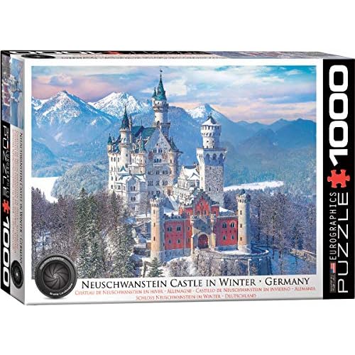 EuroGraphics Neuschwanstein Castle in Winter