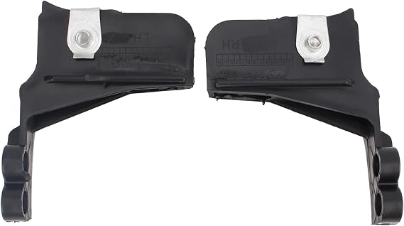 MOTOALL Right & Left Headlight Lamp Mount Brackets Fit for 13-16 Ford Fusion Lincoln MKZ