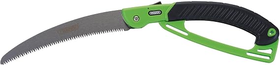 Draper Expert 230mm Folding Pruning Saw | Garden Tools | Pruning Gardening Hand Tools | Heavy Duty Garden Cutting Tool | Carbon Steel Blades Hand Saw | 43860