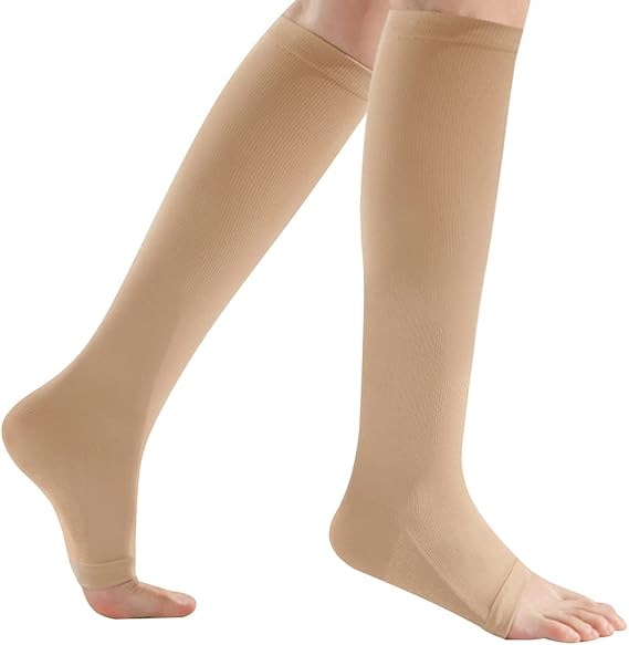 1/2 Pair Compression Socks Plantar Fasciitis Socks Arch Support Foot Socks Skin Protection High Support Stockings for Men Women