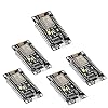 5pcs ESP8266 WiFi Development Module, MELIFE CH340 Serial Wireless Module NodeMcu Lua 4M WiFi WLAN Internet New Version Development Board.