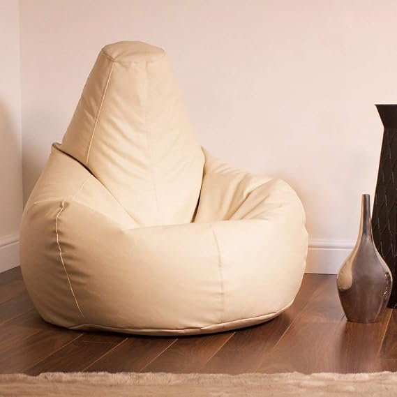 Armutland Pufumo Artificial Leather Pear Sofa (cream)