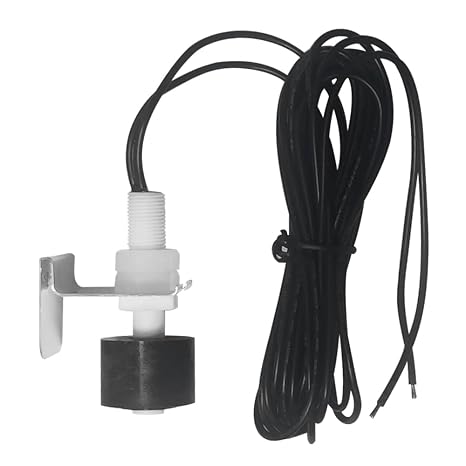 SS3 Float Switch for HVAC System Drain Pan Condensate Overflow Level Sensor with Mounting Bracket