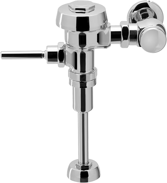 Sloan Royal 186 Exposed Manual Urinal Flushometer, 1.0 GPF, Polished Chrome