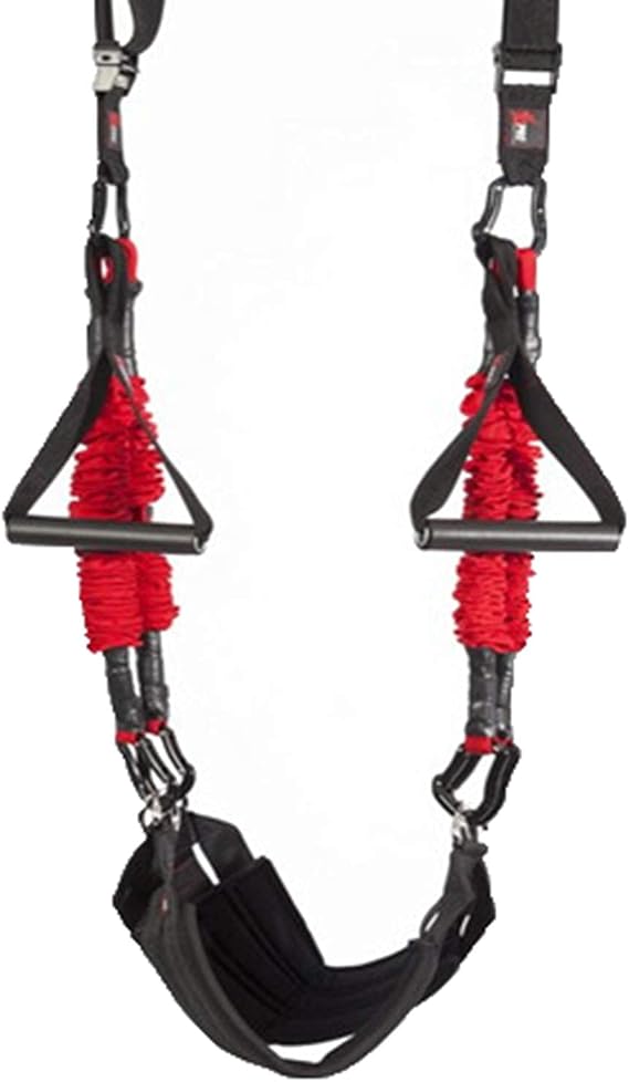 Full Body Weight Resistance Fitness Band Kit, Suspension Straps Bungee Straps Hanging Body Weights for Home Gym Exercises
