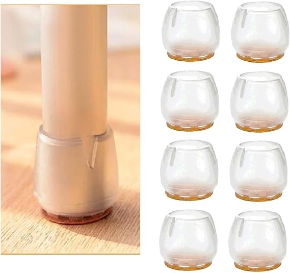 Tarix chair shoe, Table, seat, stool foot cover 8 pieces (Medium)