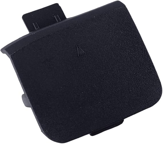 Matte Black ABS Rear Bumper Tow Hook Eye Hole Cover Cap 51127319886 Compatible for BMW X6 F16 2014-2019