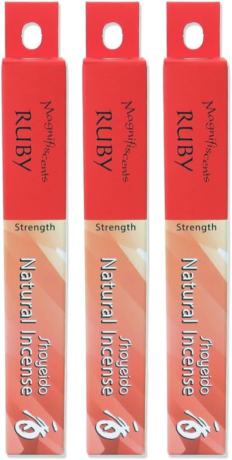 Shoyeido Ruby Incense, Pack of Three