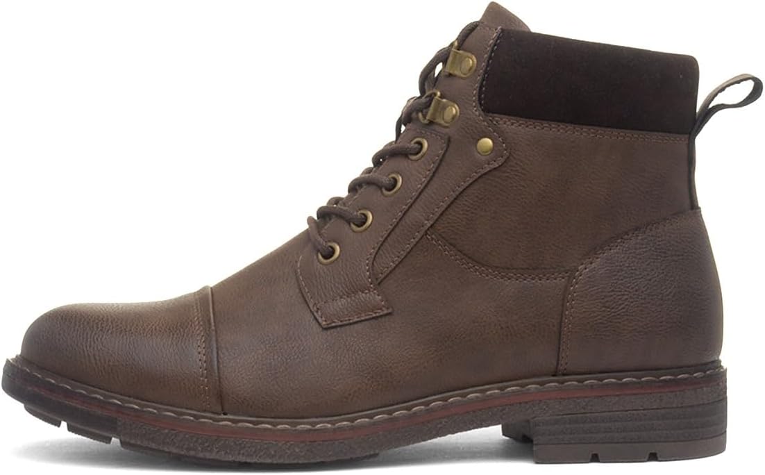 Beckett Mens Brown Ankle Boots