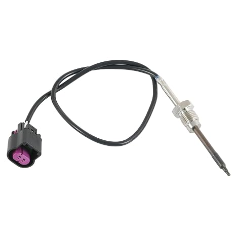 Exhaust Gas Temperature Sensor Compatible with Chevy Silverado 2500 3500 6.6L 2011-2016 Sierra 6.6L Duramax Diesel 2011-2016 EGT Sensor Replace # 213-4778
