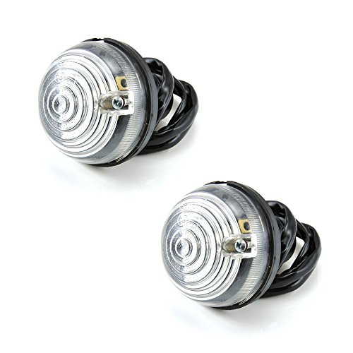 Britpart Front Side Lamp 12v Set Of 2 Compatible With Land Rover Series Iiiiaiii & Defender Up To 1995, Part # Rtc5012