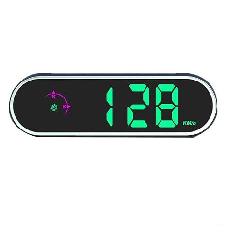 Car Speedometer Head Up Display With Large Easy To Read Font, Accurate KMH for MPH Meter For Day And Night Use(USB car for CHARGER)