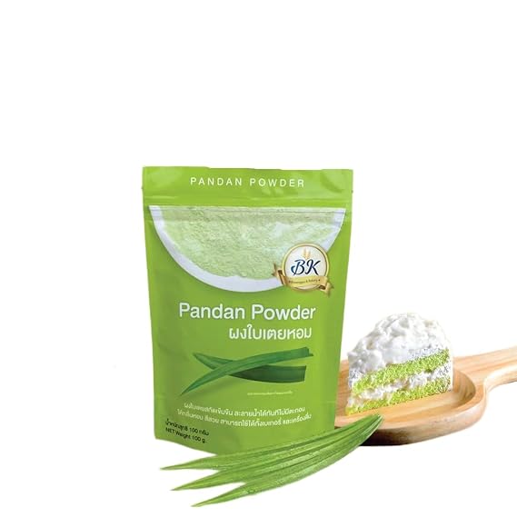 Pandan powder for bakery and drink 100g