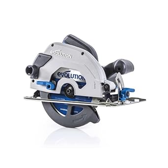 Evolution S185CCSL | 7.25 Metal Cutting Circular Saw | Cuts Steel & More | 7-1/4 TCT Blade Included | 45 Bevel Cuts | Dry-Cut | 15A Corded Power | Accurate, Powerful, Reliable
