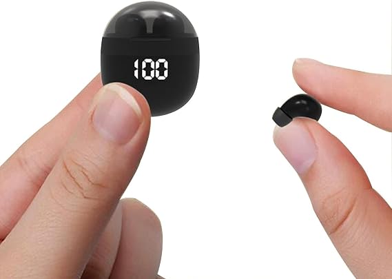Invisible Mini Wireless Bluetooth Earbuds Tiny IPX5 Waterproof Sleep Stereo