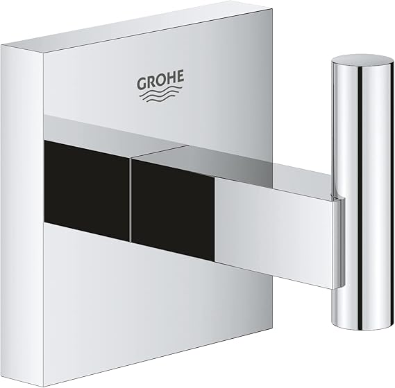 GROHE Start Cube QuickFix Bornoz Askısı | Duş/Banyo Aksesuarları | Krom | 40961000