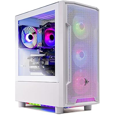 Skytech Gaming Archangel Gaming PC, Intel i7 14700F 2.1GHz, Intel ARC B580 12GB VRAM, 2TB NVMe SSD, 32GB DDR5 RAM 6000, 650W Gold PSU, 360 ARGB AIO, WI-FI 5, Windows 11, Desktop