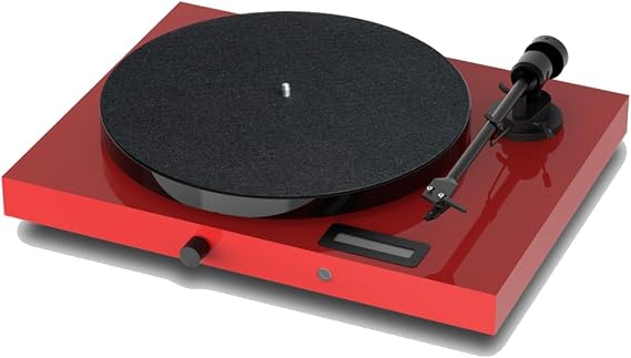 Pro-Ject Juke Box E1 Turntable with OM 5E Cartridge (Gloss Red)
