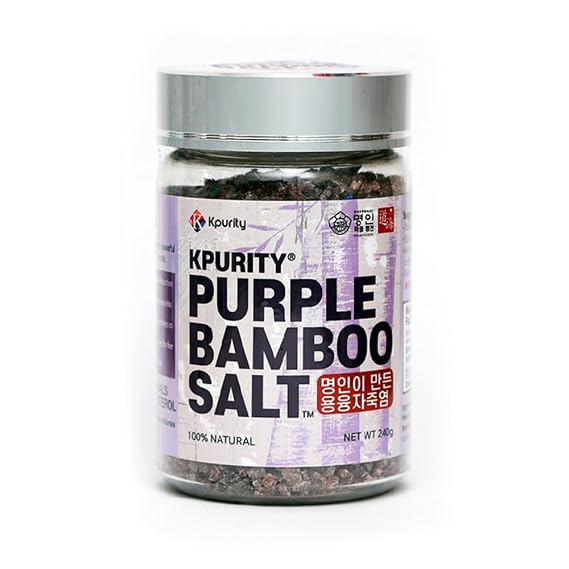 Kpurity Artisan YongYung Ultimate Purple Bamboo Salt (240g, Crystal)