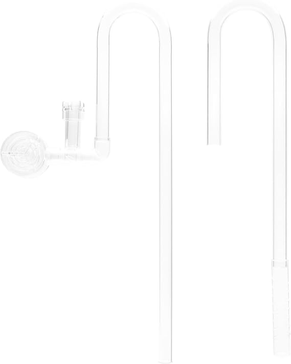 Aquario Neo Flow Premium - Freshwater Aquarium Lily Pipes Kit for Planted Aquarium Canister Filters, Cuttable, 360 Adjustable Flow, Non-Suction Cup - Medium/Large 13+17mm OD for/fits 1/2"+5/8" Tubing
