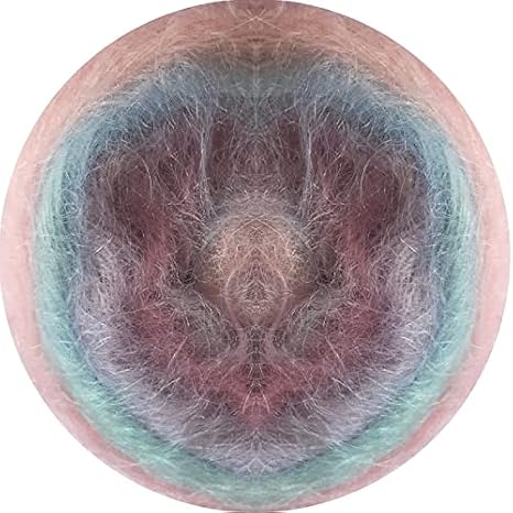 Rico Design Essentials Super Kid Mohair Silk Print Yarn 50g Ball (02 - Air)