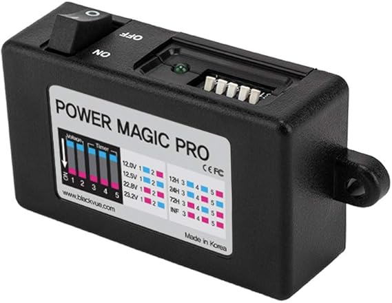 Power Magic Pro BlackVue Vehicle Battery Discharge Prevention for Parking Mode for BlackVue DR500GW, DR550GW, DR650GW, DR650S