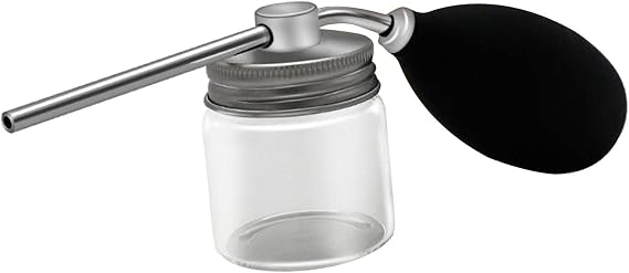 zalati Talc Blower Powder Spray Bottle Barbers Hairdressers Talcum Dispenser