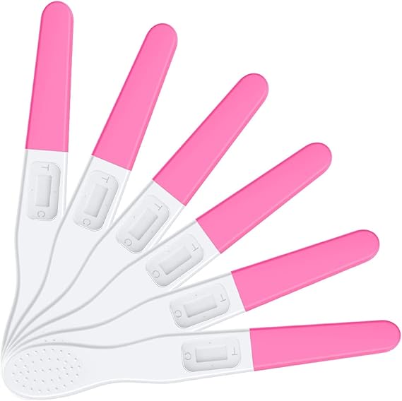 MomMed Midstream Pregnancy Test - Home Pregnancy Test Early Detection Test, Incredibly Accurate Super Fast Results HCG Testing Kit - 6 Pack
