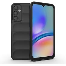 Coverzone Samsung Galaxy A55 İle Uyumlu Kılıf TPU Oyuklu Arka Yüzey Z-Etnik Esnek Silikon Kapak Galaxy A55 için O-tto Prime Silikon Kılıf Siyah