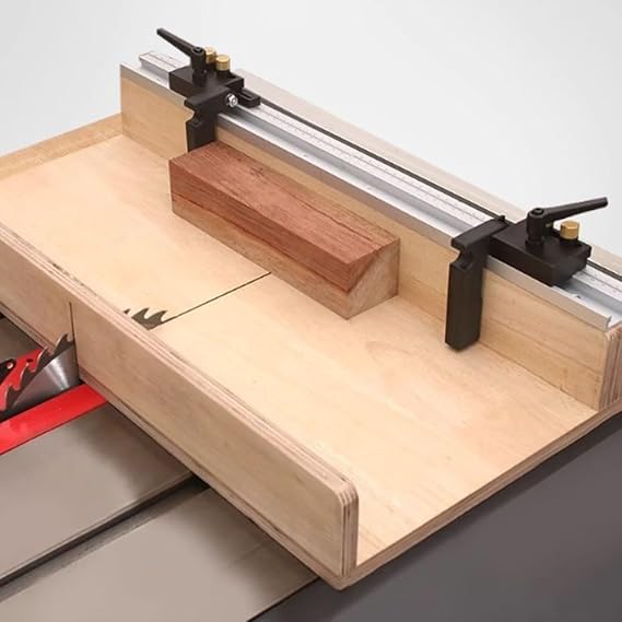 DAZZLEEX 45 Type T-Rails Mitre Rail 60 cm Aluminium Alloy Table Saw Accessories for Router Table Table Saws