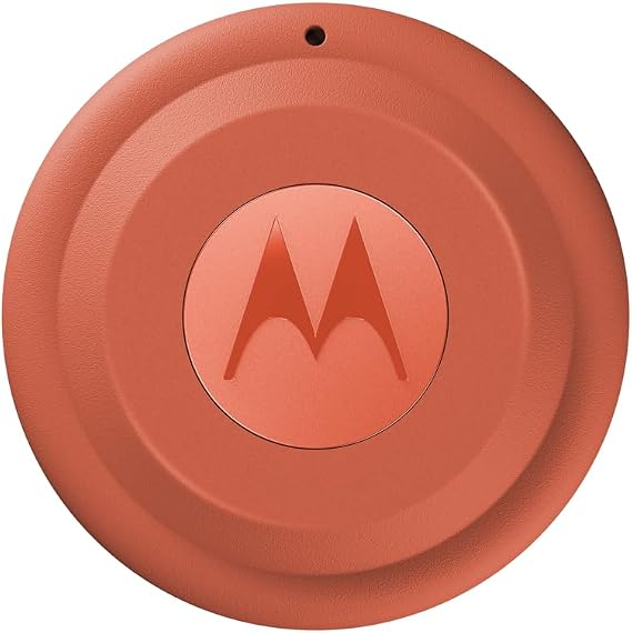 Motorola Moto Tag 2 (Works with Android Find My Device and Find Hub) Bluetooth 6.0 and UWB (1 Pack (Arabasque (Pink))