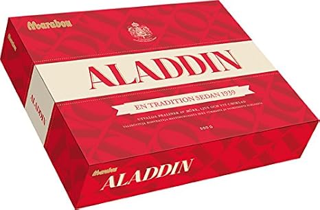 Aladdin Chocolate Assortment Gift Box by Marabou (500 gram)