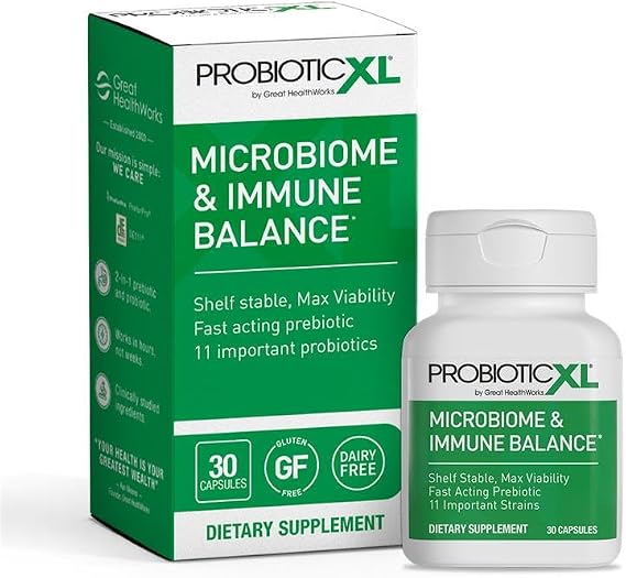 OmegaXL ProbioticXL Probiotic & Prebiotic, 30 Veggie Capsules
