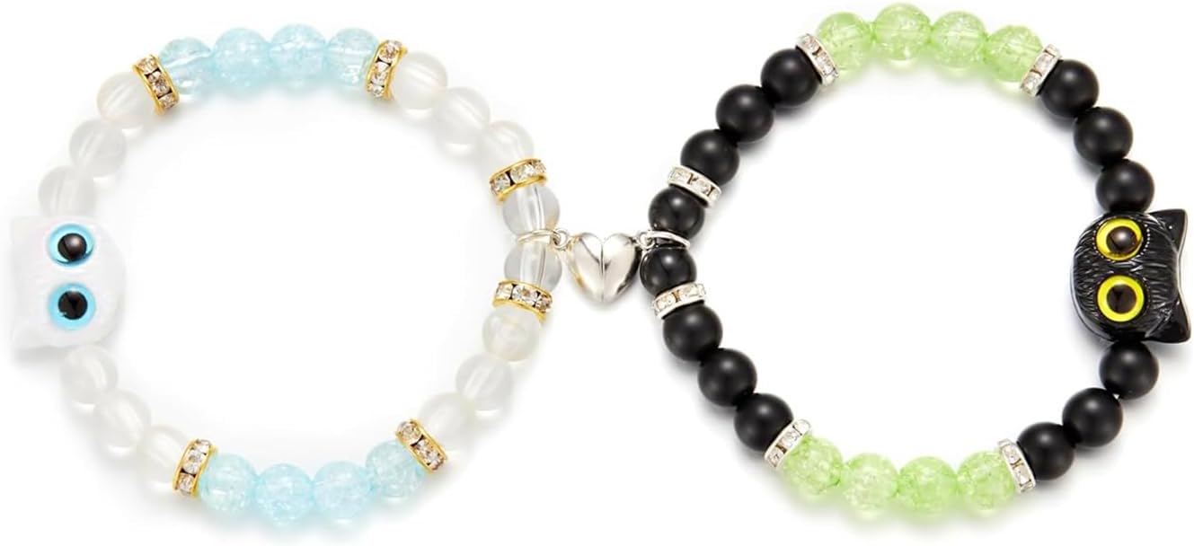 Dragon Friendship Bracelet With Luminous,Bff Matching Bracelets ,Movie Bracelets Gifts For Woman Couples Fans
