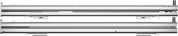 Teka 1 height-adjustable telescopic rails telescopic rails stainless steel