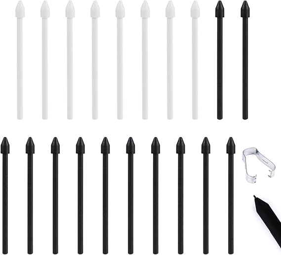 20pcs Pen Nibs Replacement for Samsung Pen, Stylu Tip Kit | Pen Nibs for Samsung Galaxy Tab S6 Lite/S7 FE/S8 Ultra/S8+ Plus/S8/S9+ Plus/S9 FE+ Plus/S9 FE/S9/S9 Ultra/S10 Ultra/S10+ Plus