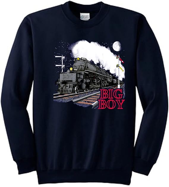 Union Pacific Big Boy Railroad Train Sweatshirt Pullover [10140]