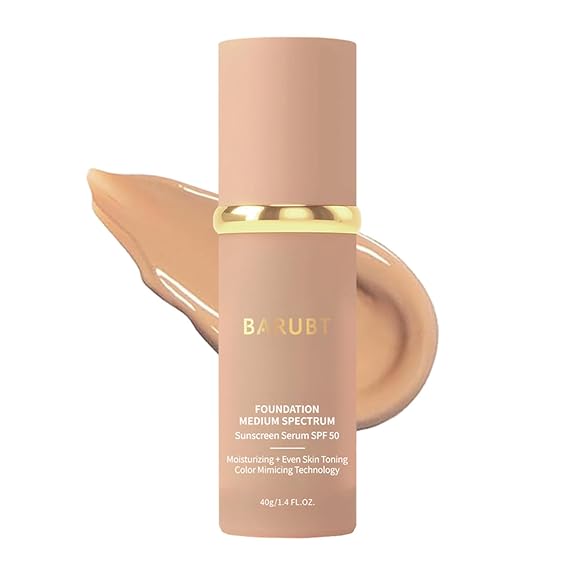 4 in 1 Color Changing Foundation, Medium Spectrum Makeup (1.4 Fl.Oz)