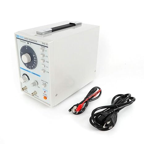 110V Signal Source Audio Generator 10Hz-1MHz Audio/Low Frequency Signal Generator TAG-101