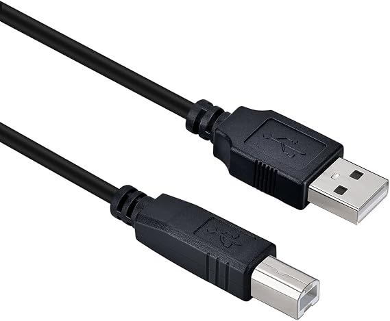 Guy-Tech USB Cable Computer PC Laptop Data Sync Cord for Reloop Beatpad 2 Professional 2-Channel Virtual DJ Audio & Video Mixing DJ Software iPAD DJ Midi Controller